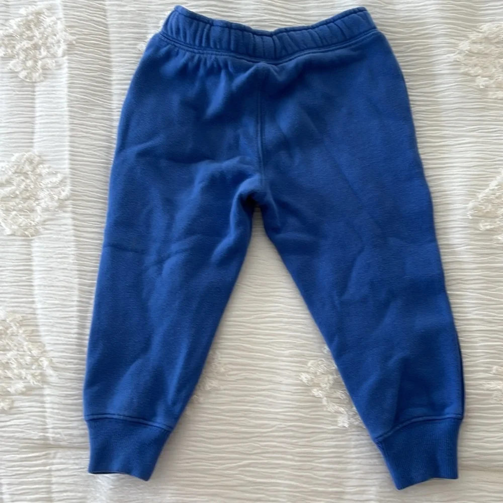 Polo Ralph Lauren Blue Jogger Sweatpants with White Stripe